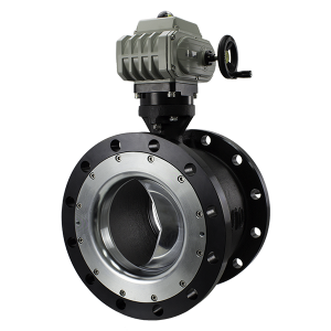 High Performance Segmented Ball Valve with Electric Actuator