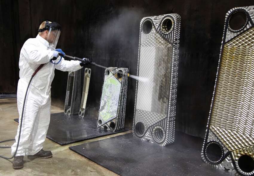 WCR Heat Exchanger Cleaning