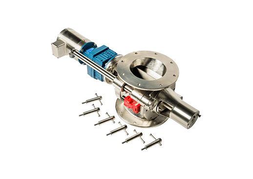 Klean-In-Place II Easy Cleaning Rotary Valve Right