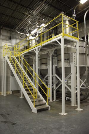 Pneumatic Conveying Batch Weigh Systems Install