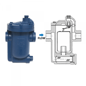 Inverted Bucket Series Steam Traps with Strainers