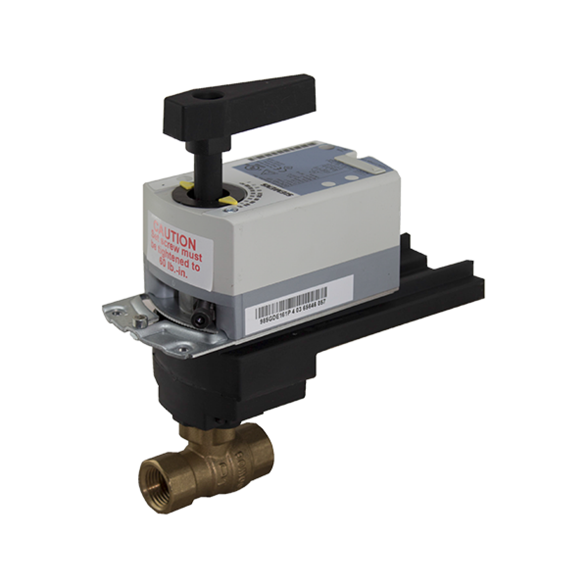 2 Way Siemens Ball Valve with 2 Position Siemens Actuator