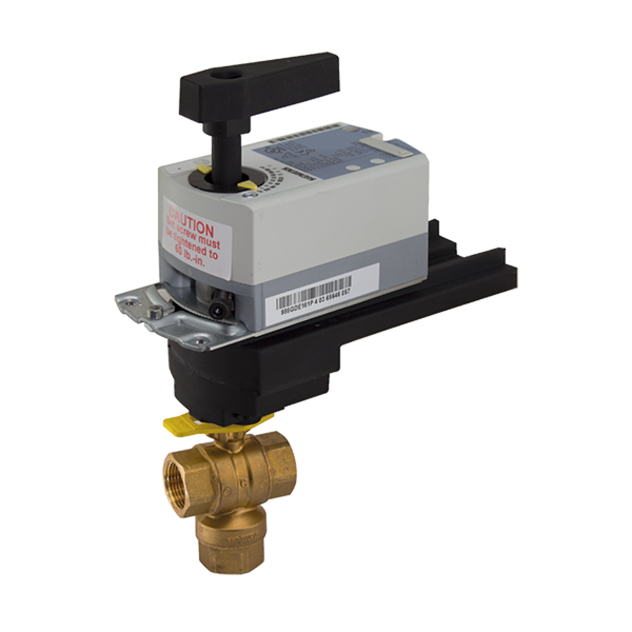 3 Way Unimizer Ball Valve with Modulating Siemens Actuator