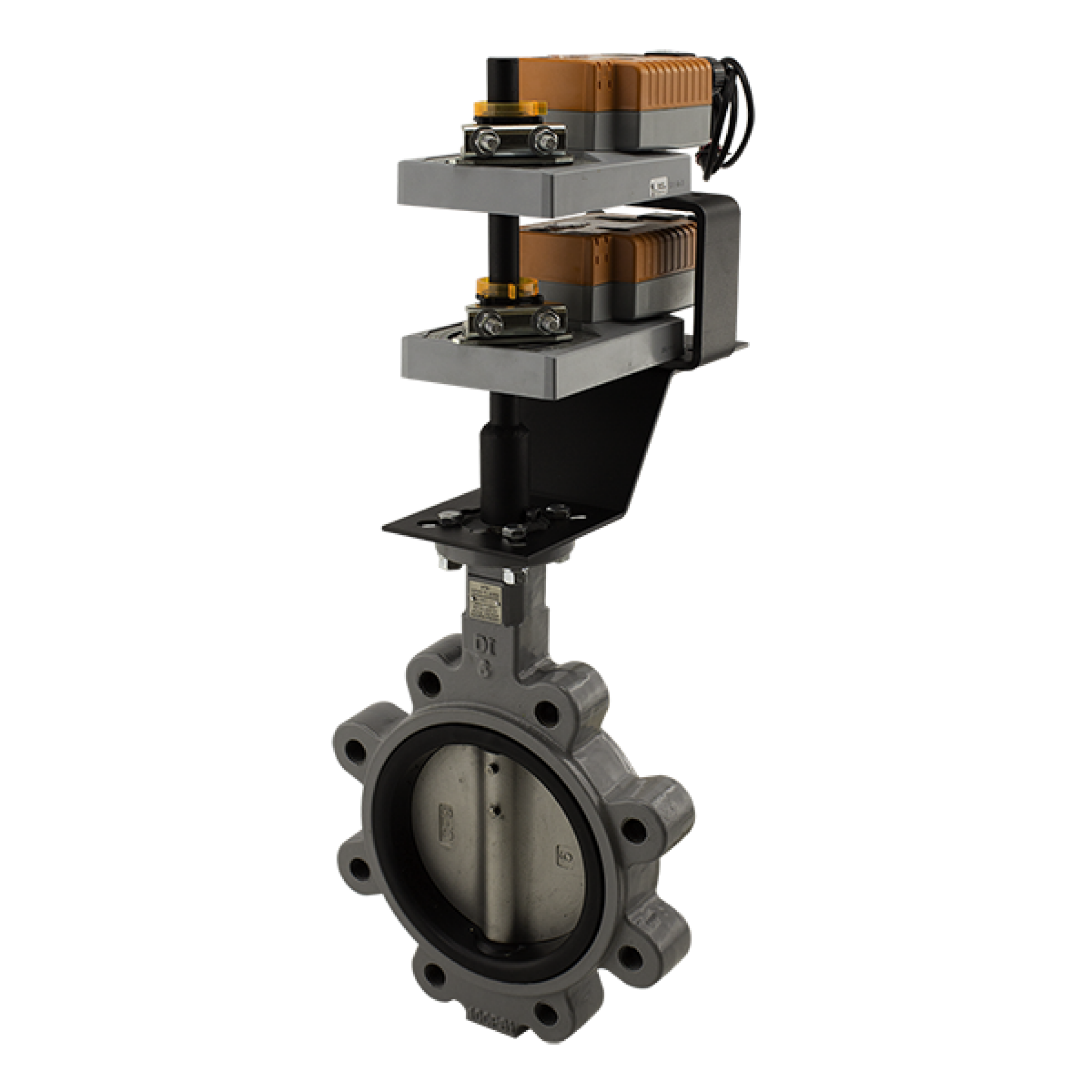 100 PSI 2 Way Butterfly Valve Belimo Modulating Damper Actuator