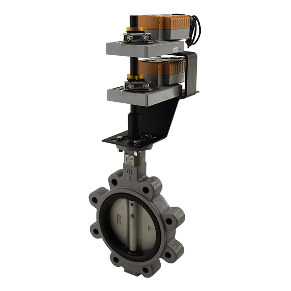 2 Way Butterfly Valve with Belimo Actuator