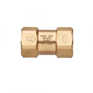 Unibody High Flow Lead Free Brass In-Line Check Valve