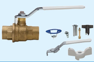 Lead Free Compact Brass Ball Valve with Solder Ends