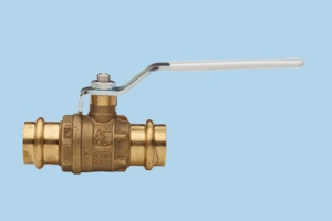 Lead Free Brass Ball Valve with Euro-Press Connections 1/2" - 2"