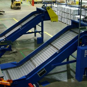 Steel Hinge Belt Conveyor Installed