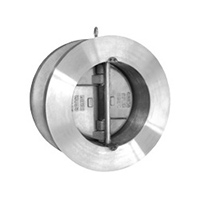 Stainless Steel 600 ANSI Dual Disc Wafer Type Check Valve