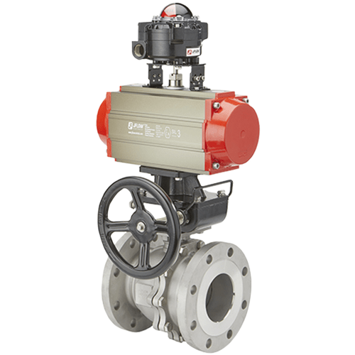 DM2500 Series Two Piece Flanged Ball Valve