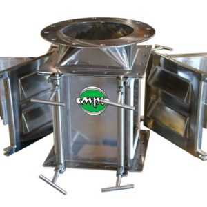 Quick-Clean Chute Magnets Bottom