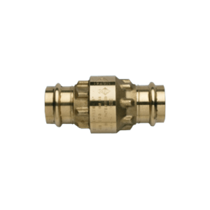 High Flow Lead Free Euro-Press In-Line Check-Press Valve