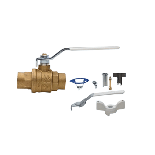 Lead Free Commercial Brass Ball Valve with Solder Ends Full Port