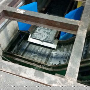 M-1000 Electric Scrap Shaker Installed