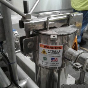 Liquid Trap Tube and Screener Combo Magnet Installed