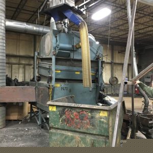 Magnetic Drum Separator and Housing Installed 2