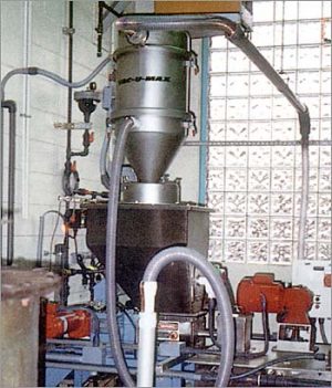 Dry Chemical Vacuum Conveying