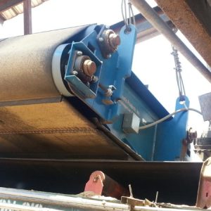 Self-Clean Suspended Electromagnet Installed