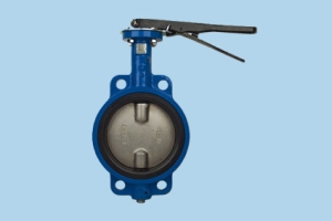 Manually Operated Butterfly Valve with Wafer Body