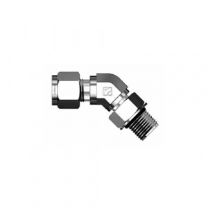 45 Degree Positionable Union Male Elbow Tube Fittings