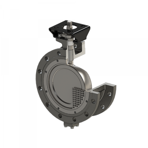 Diffuser-Plate Control Butterfly Valve
