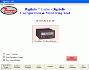 Model Digihelic Links Data Acquisition and Logging Software