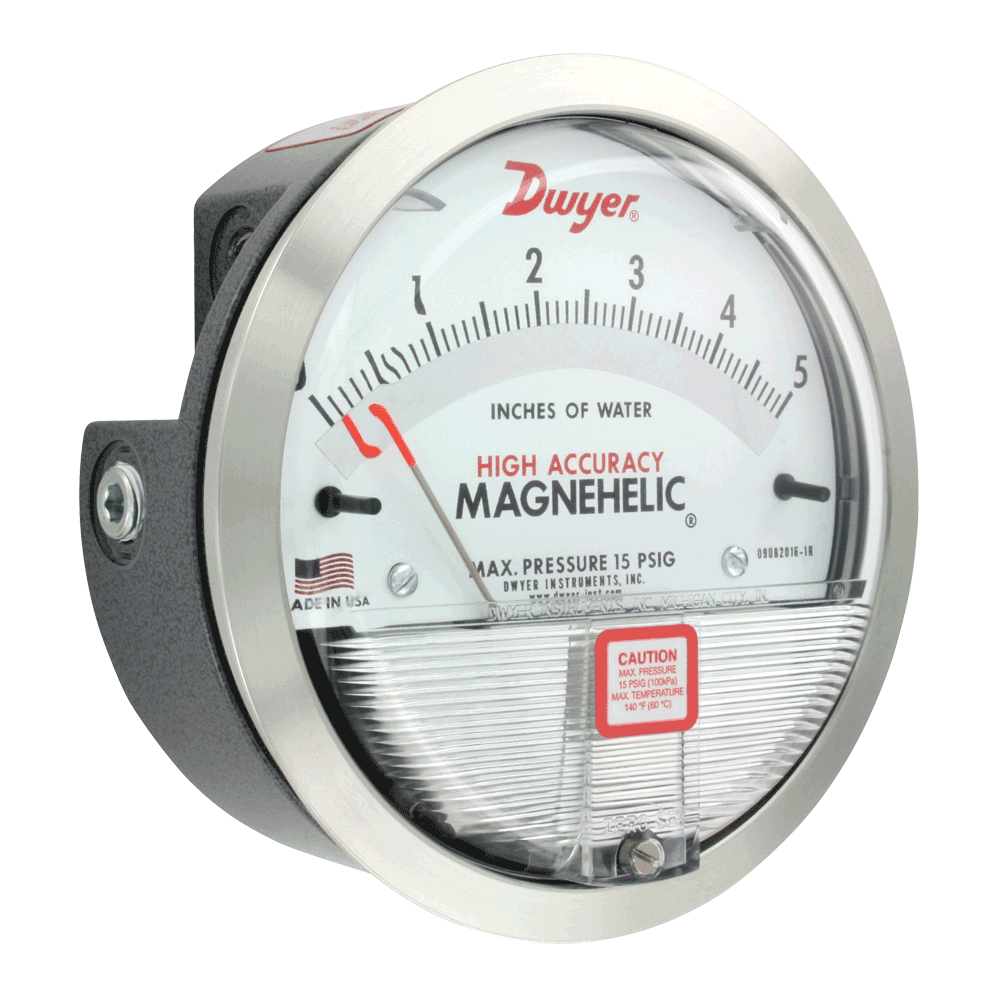 Series 2000 Magnehelic Differential Pressure Gauges