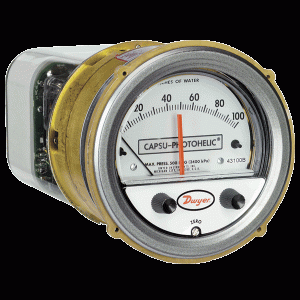Series 43000 Capsu-Photohelic Pressure Switch/Gauge