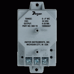 Series 668 Differential Pressure Transmitter