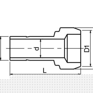 SRPC Reducing Port Connectors Dimensions