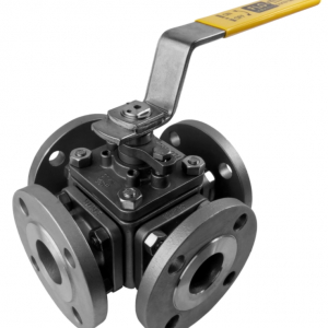 Trans-Flow Multi-Port 3 and 4 Way Ball Valve