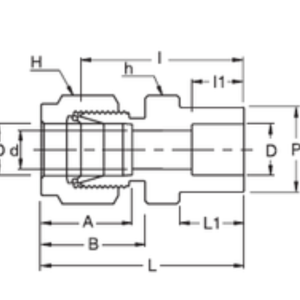 Tube Socket Weld Connectors Dimensions