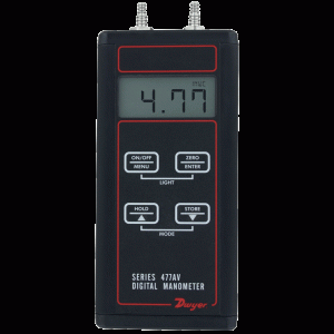 Series 477AV Handheld Digital Manometer