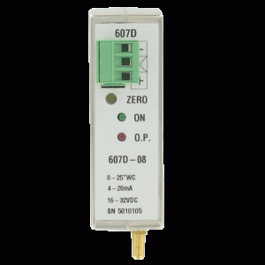 Series 607D DIN Rail Mount Differential Pressure Transmitter