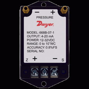 Series 668B/D Compact Differential Pressure Transmitter