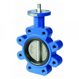 Resilient Seated Fully-Lugged Stub Shaft Butterfly Valve
