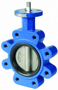 Resilient Seated Fully-Lugged Stub Shaft Butterfly Valve