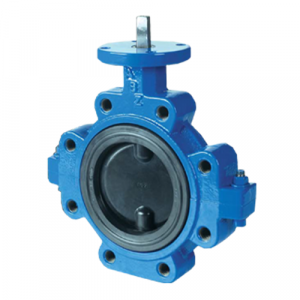 Resilient Seated Teflon Full Lugged Butterfly Valve