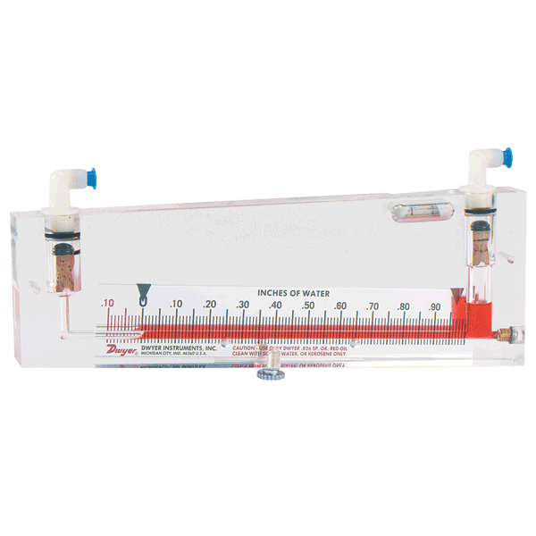 Inclined Manometer Air Filter Gages