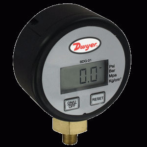Model BDG-01 Brass Digital Pressure Gage