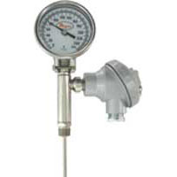 Bimetal Thermometer with Transmitter Output