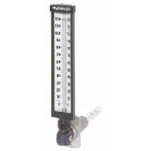 Adjustable Angle Air Duct Glass Thermometer