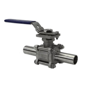 B05TO 3-Piece Stainless Steel Ball Valve