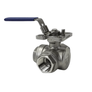 B07L/T 3-Way Stainless Steel Ball Valve