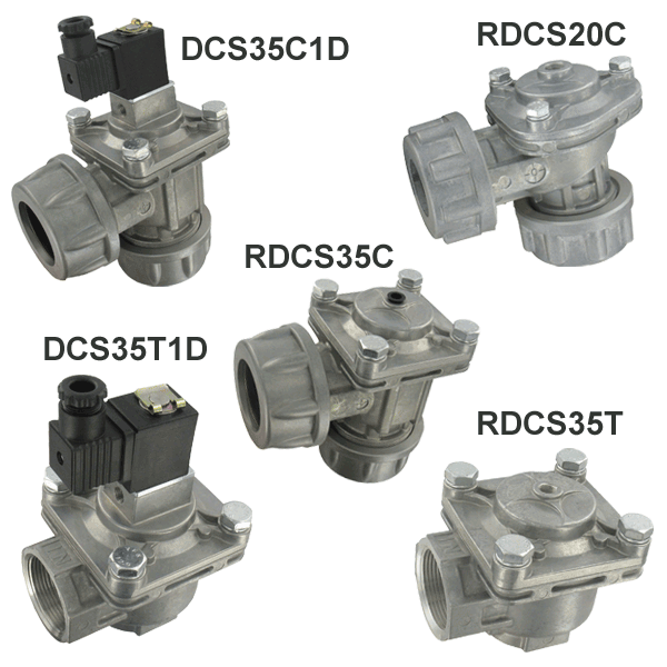 Springless Dust Collection Valves
