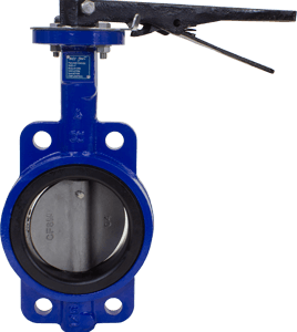 B154635 Cast Iron Resilient Seated Butterfly Valve