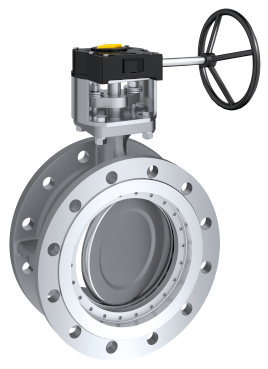 High Performance Double Flanged Butterfly Valve