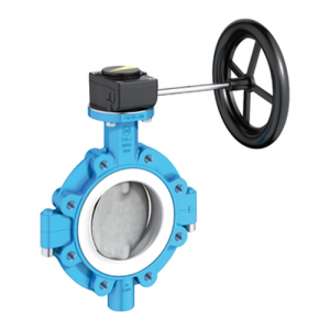 PTFE-Lined Lug Butterfly Valve for Toxic Media