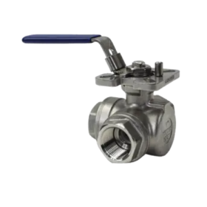 B07L/T 3-Way Stainless Steel Ball Valve